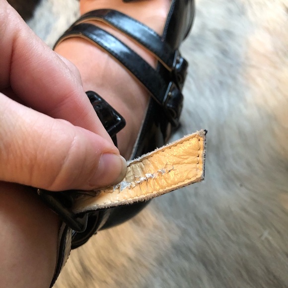 Christian Louboutin Black strappy high heel shoe - Picture 14 of 16